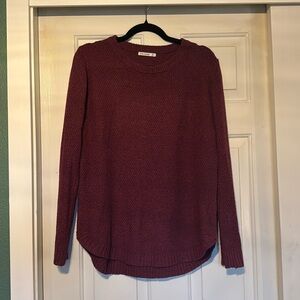 Pink Clover Pullover Knit Sweater